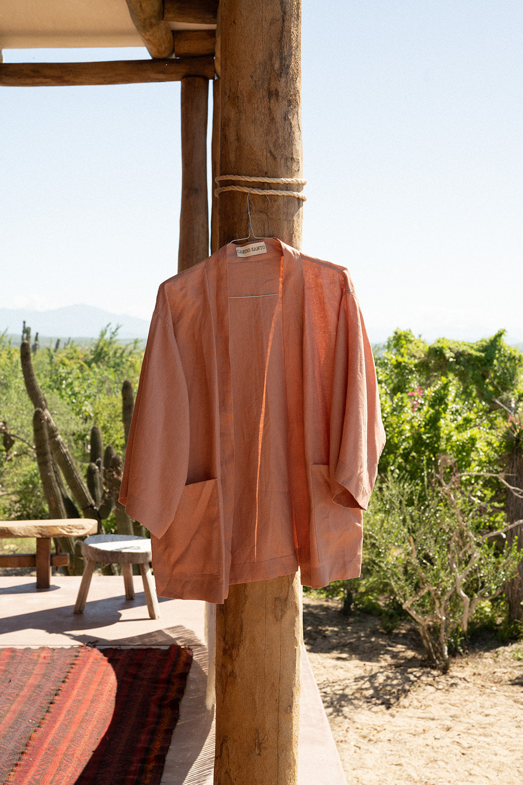 100% Linen Coat