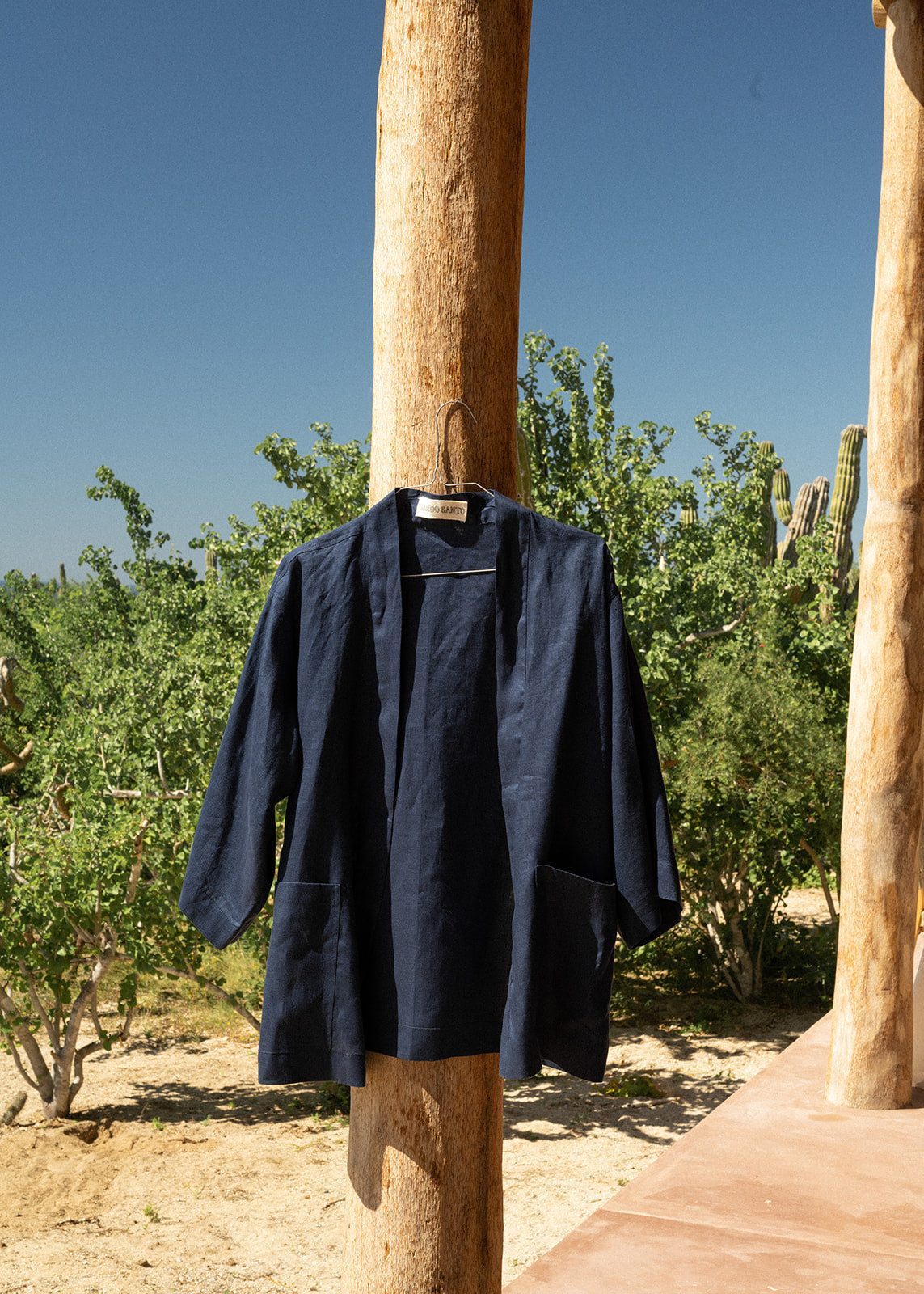 100% Linen Coat
