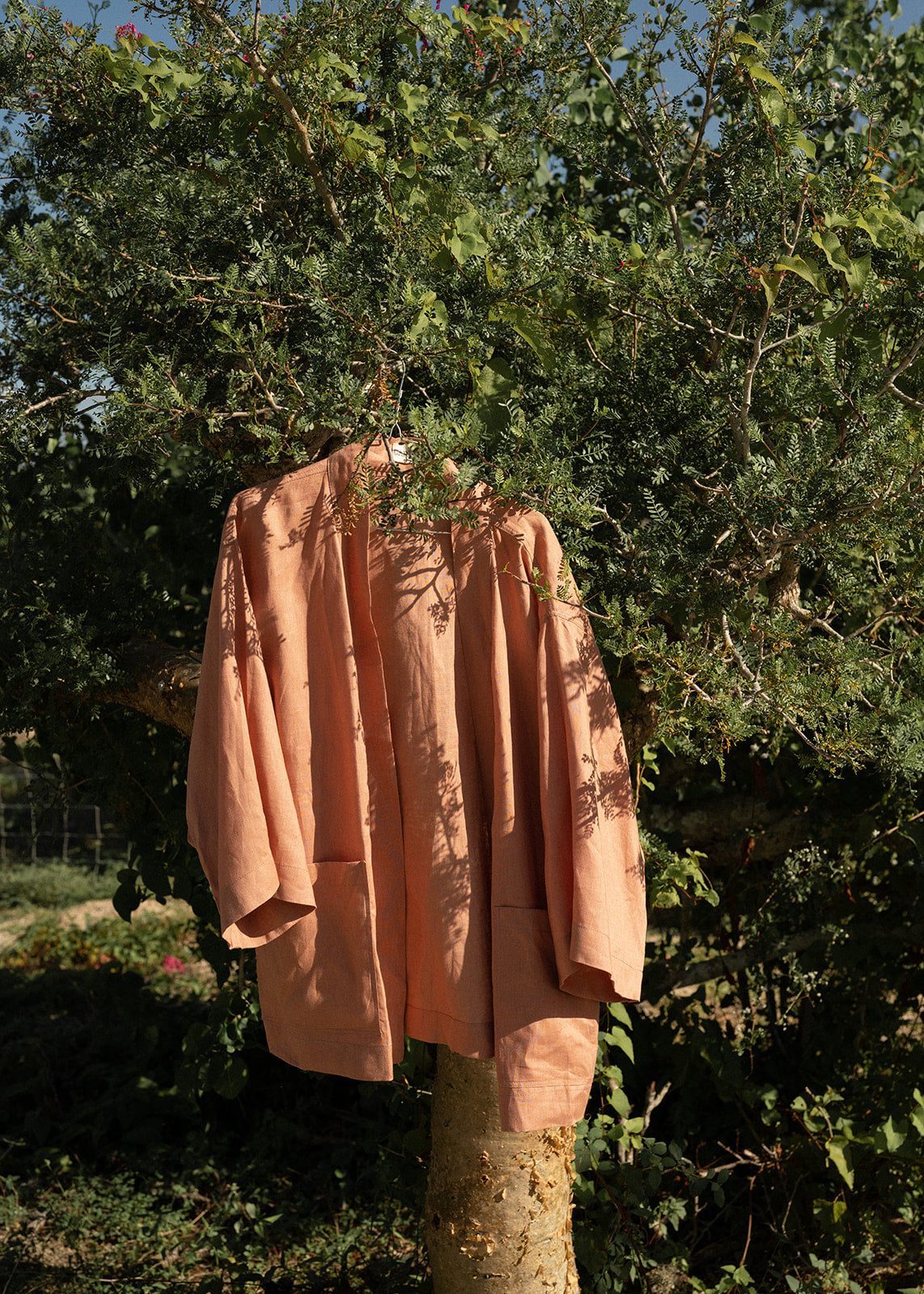 100% Linen Coat