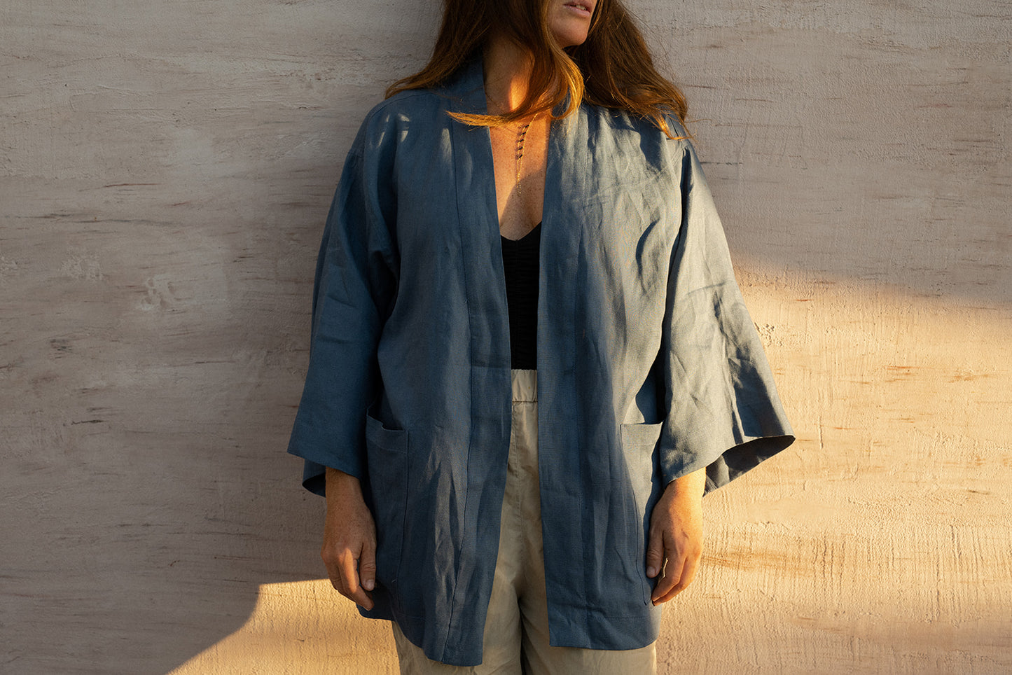 100% Linen Coat