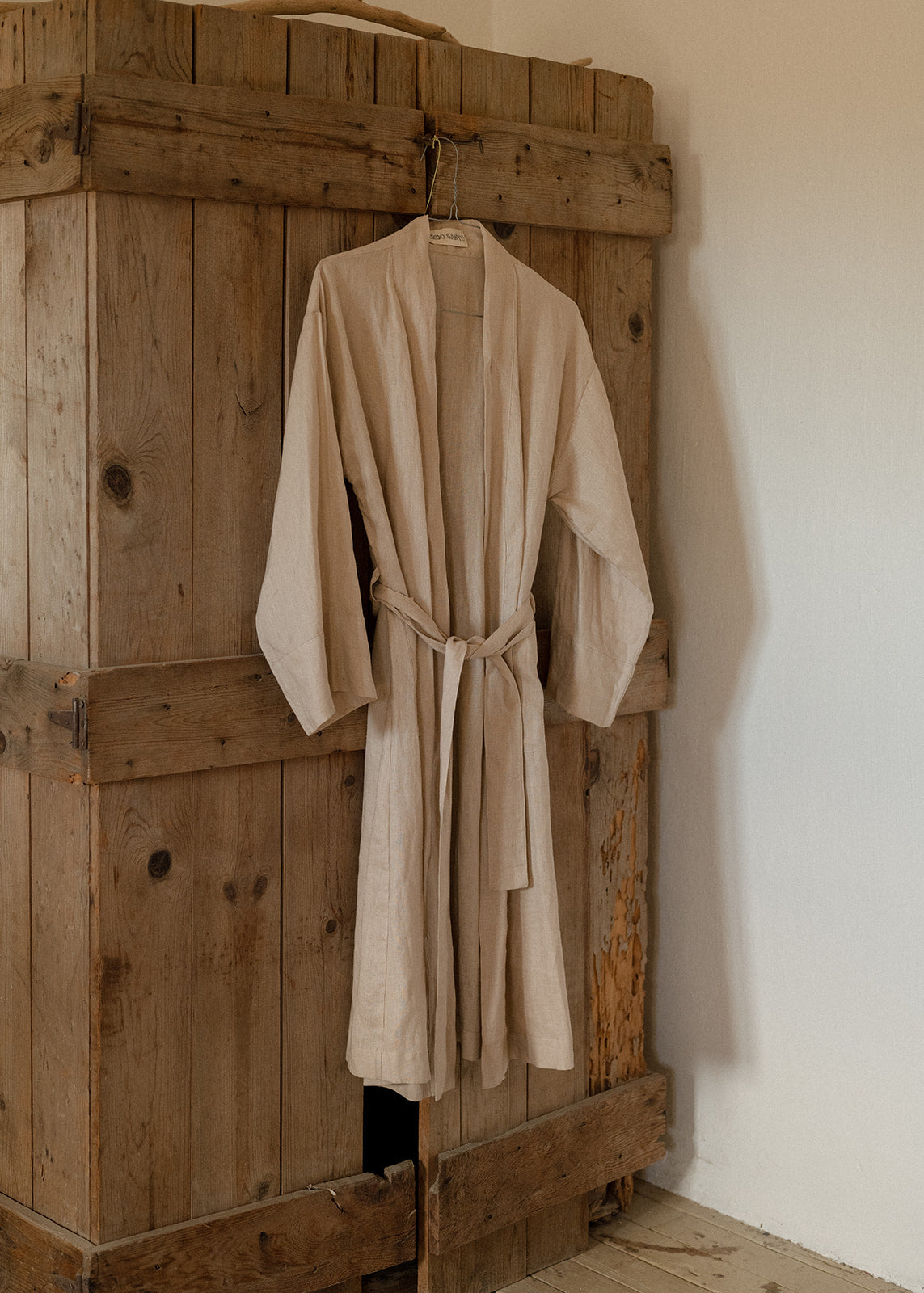 Unisex 100% Linen Coat (Long)